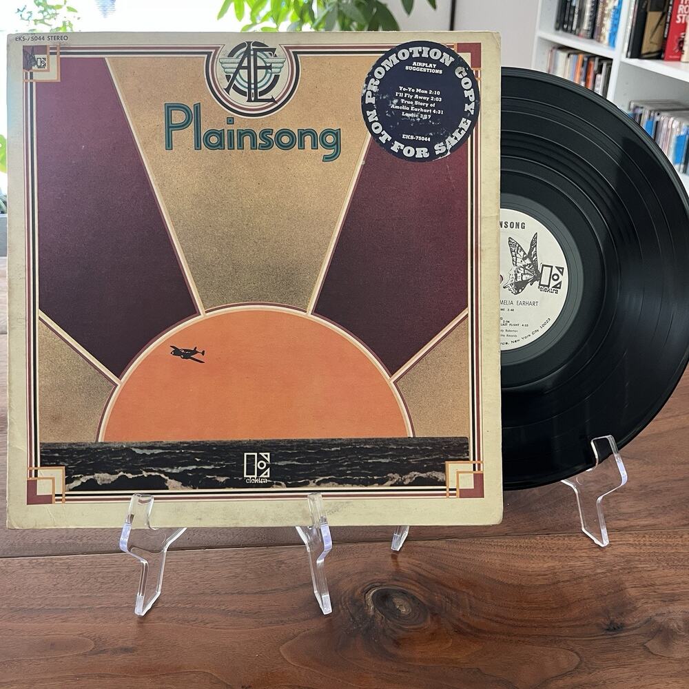Plainsong In Search of Amelia Earhart Gatefold LP 1972 Elektra EKS-75044 Promo